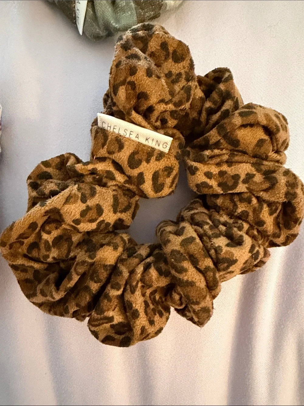 Chelsea King Scrunchie  – Floral White, Camo, Black Floral & Leopard